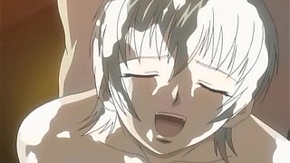 BDSM babe deepthroats cock while bound and blindfolded