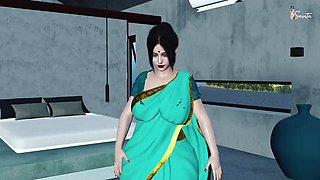 Desi Sexy Stepmom Maya Has Sex With Her Sons Best Friend Aryan