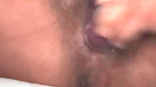 Hairy Creamy Dildo