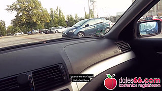Hot & Risky Public Sex with Bratty Teen Slut from Berlin