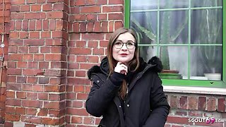 GERMAN SCOUT - Lil Emily Porno Audition