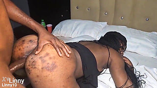 Ghetto Dirty Slut From the Slumps in Africa Takes BBC