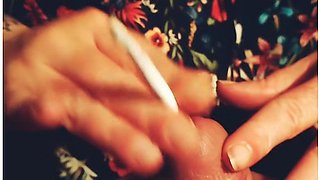 Precum while smoking