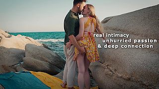 Outdoor Sensual Sex and No Rushing - Intimate Amateur Couple