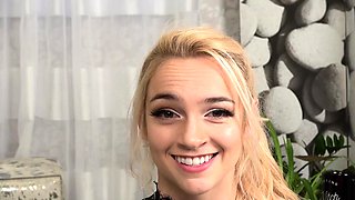 Ex wifey blonde homemade solo masturbation fun