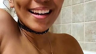 Webcam big ass Latin woman dancing stripped