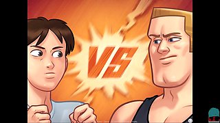 Big boobs, lets play, summertime saga