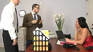 Big Tits at Work - Jayden's Co-worker Cant Wait to Bend Her Over the Desk