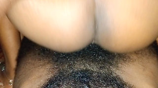 my wife night handjob and riding my black dick