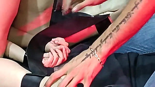 You Can See My Entire Pussy and Ass When This Man Ties My Hands and Feet to Tickle Me