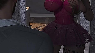Cheating Slutty Blonde Wife Gangbanged by a Lots of Big Black Cocks