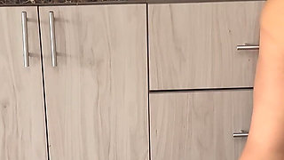 Beautiful Stepsister in Short Suit Gets Fucked and Filled with Milk