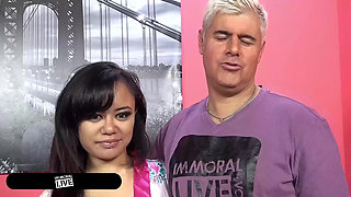 Gushing Storm Unleashed As Annie Cruz's Pussy Takes Cock!