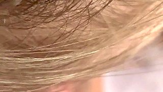 Bad Whore Gargles Sperm in Deep Passion