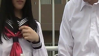 Wild Schoolgirl in Uniform Gets Hard Fucked