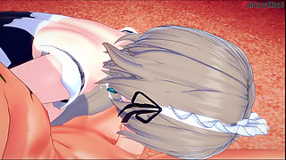 rita rossweisse sexy maid deepthroat - Honkai Impact