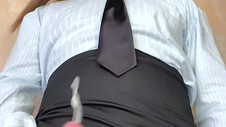 Sissy Secretary with Big Dick