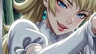 Gol Topless Animation Hot Princess Peach