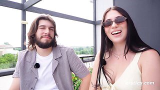 Hairy and Shaved Brunettes Trade 69s