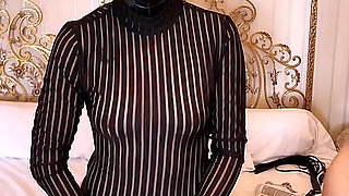 Intimate Strap-on Fuck in a Vintage Hotel Room