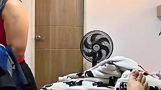 Mature Maid Rides 18-year-old Boy's Cock After She Kept Teasing Him While Cleaning