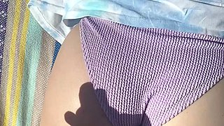 Nice amateur girl ass exposed wearing panties