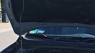 My Car Broke Down. a Stranger Fixed It in Exchange for a Blowjob and Sex.