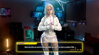 First Day With My Sex Robot Girl - STRAY GIRL