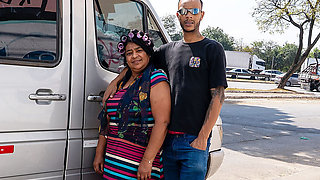 Extreme Fat Mature Anal Fucked While Driving