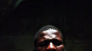African Boy Jerking off at Home