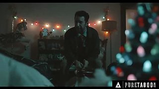 Big Tits Ashley Lane as Krampus Fucks Tommy Pistol's Hard Cock Rough on Christmas