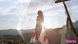 Raunchy redhead babe horny xxx movie