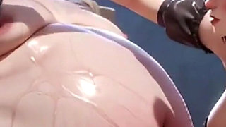Dominatrix Whips Bound Slaves Caged Penis - Extreme Humiliation