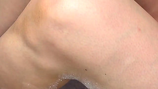 My Soft Soles Clean a Big Dick in the Bath