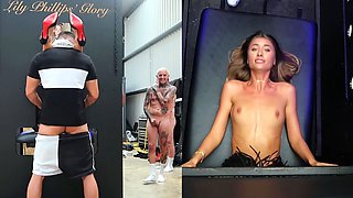 Lily Phillips Glory Hole Gang Bang In FakeTruck Onlyfans