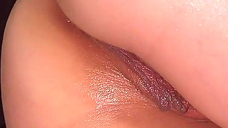 Hot Girl Plays with Her Wet Shaved Pussy to the Biggest Squirt