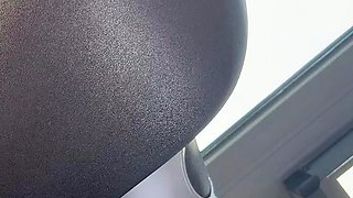 Latex slut solo anal masturbation