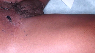 Ebony Waxes Bbq and Makes Him Explode