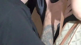 Go Right Before My Husband Arrives!! Married Gives a Quickie in the Garage!