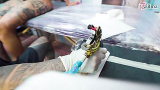 Bubbly Anuskatzz and Edonekaliyuga at big cock action
