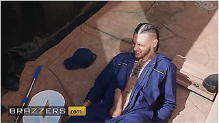 Sexy Kayley Gunner Gets Double The Pleasure From Husband Mick & Adonis The Window Washer