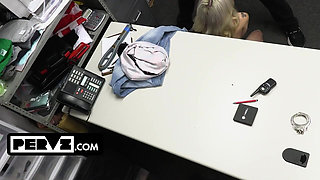 Innocent Emma Sucks Officer Giovanni's Dick and Lets Him Pound Her Pussy to Avoid Jail Time