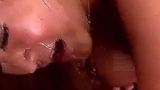 Cute Japanese Teen in Rare Bukkake and Creampie Gangbang