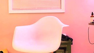 Big boob brunette masturbates on webcam