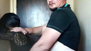 Pussy Licking, Blowjob & Standing Doggystyle Fuck