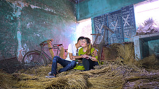 Boyfriend and Girlfriend Secret Fucking in the Ruins.