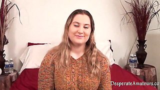 Desperate BBW Alice Claims Dick