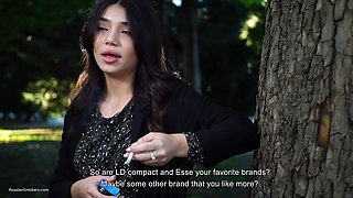 Smoking Interview with Zarina