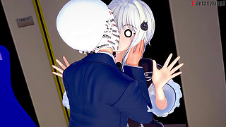 Koneko Sex on the Train - Dxd Ntr Madness Series