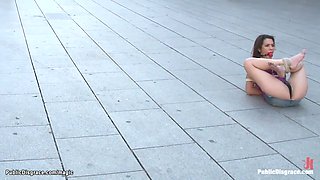 Spanish fucked by strangers in public